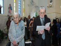 Casal centenário comemora 80 anos de união