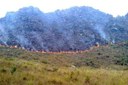 Incêndio fecha o Parque Nacional da Serra do Cipó