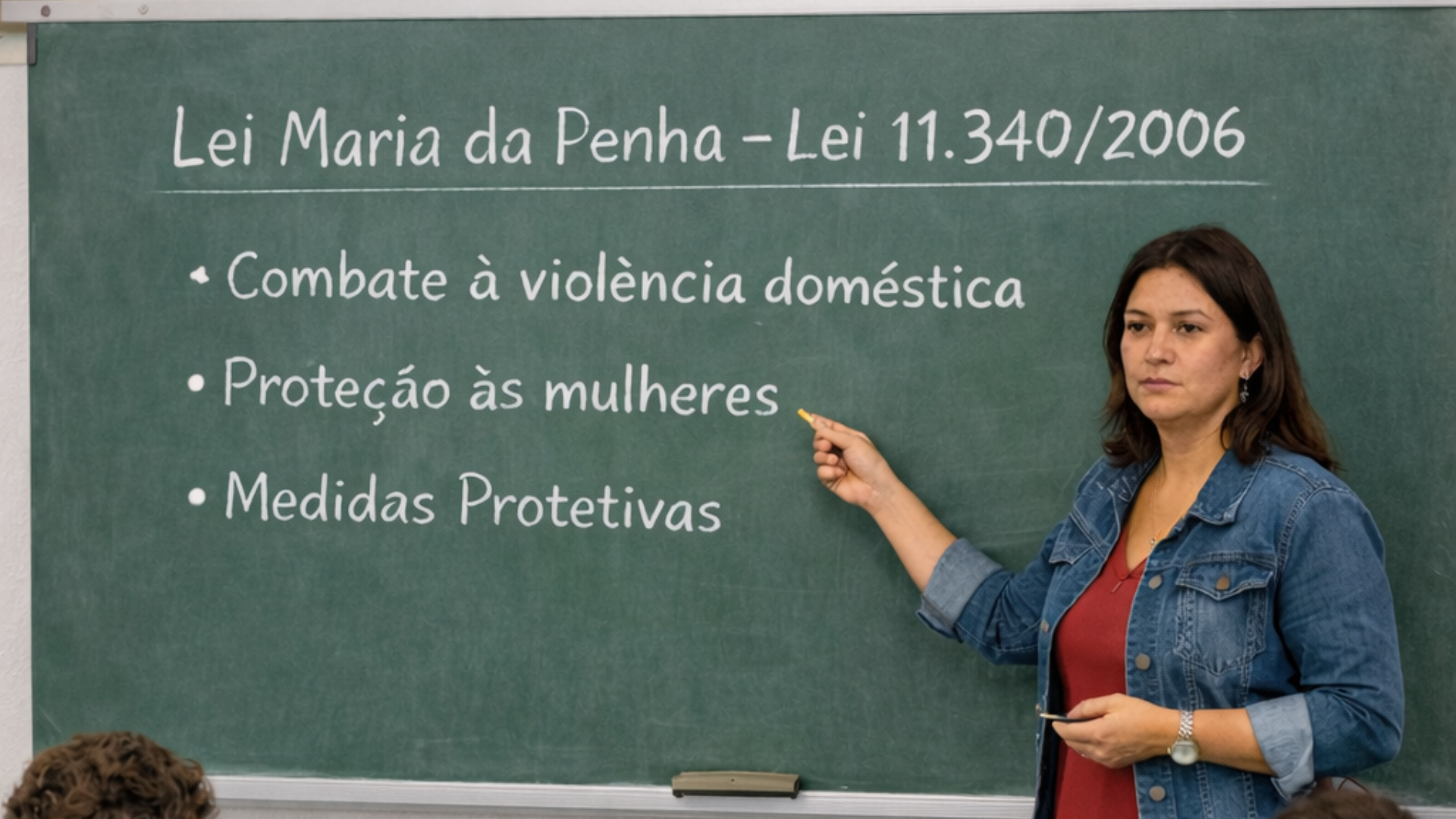 Lei municipal obriga escolas a ensinarem noções da Lei Maria da Penha como forma de combater a violência contra as mulheres