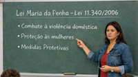Lei municipal obriga escolas a ensinarem noções da Lei Maria da Penha como forma de combater a violência contra as mulheres