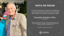 Nota de Pesar – Ex-vereador Oswaldo Botelho Filho