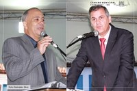 Pastor Evandro e Eduardo Matosinhos discutem alteração de projeto de lei sobre o evento “Grande Sermão da Montanha