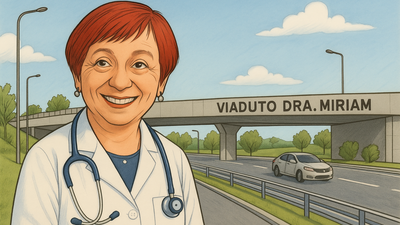 PDL 43/2025 aprovado - Novo viaduto de Congonhas receberá o nome da Dra. Miriam Schwab de Freitas