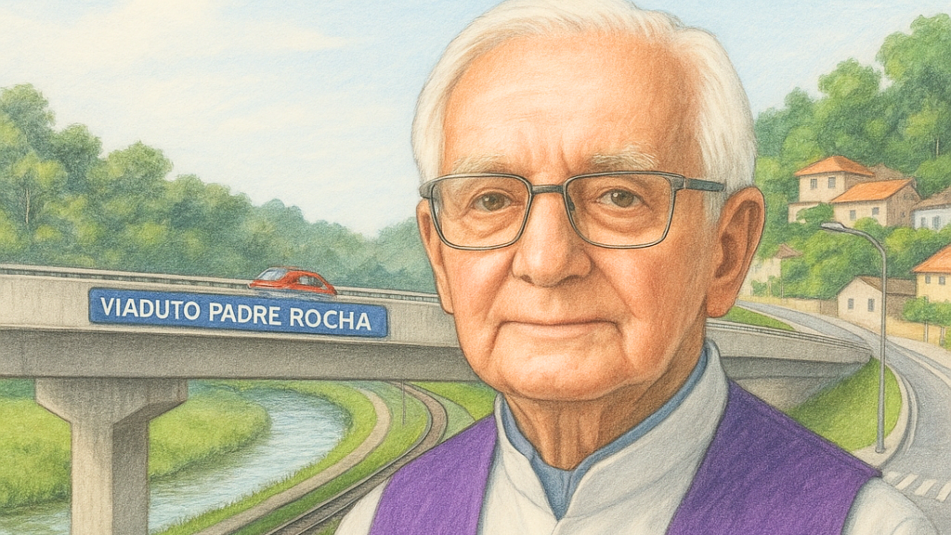 Viaduto que ligará o Belvedere ao trevo do Tio Panga receberá o nome do Padre Benedito Pinto da Rocha.